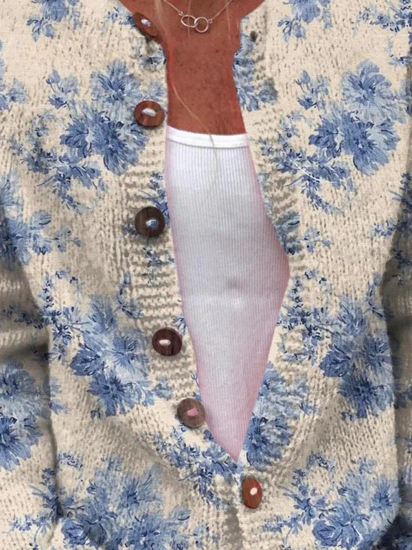 Daisy | Floral Cardigan