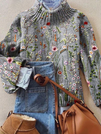 Maurine | Scandinavian Knit Sweater