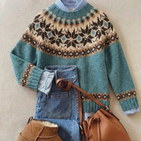 Elsa | Scandinavian Knit Sweater