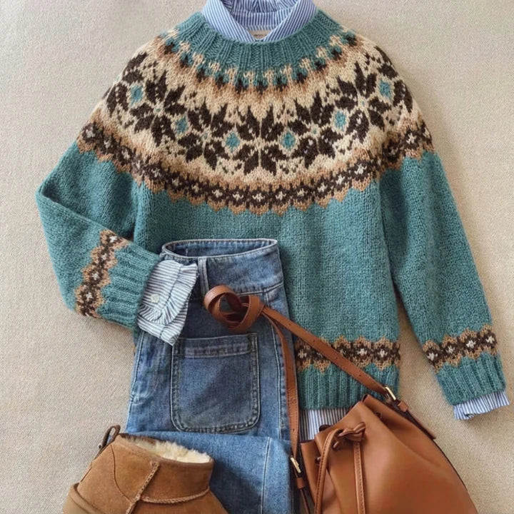 Elsa | Scandinavian Knit Sweater