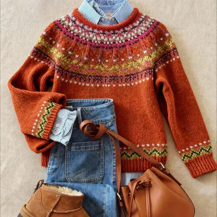 Simona | Scandinavian Knit Sweater