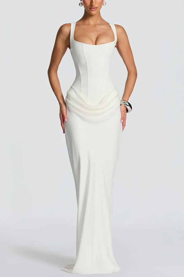 Leonor |  Elegant Maxi Dress