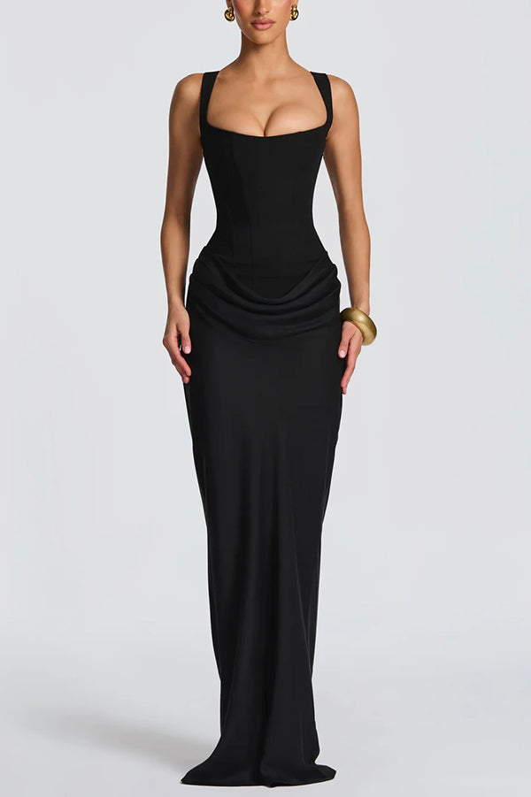 Leonor |  Elegant Maxi Dress