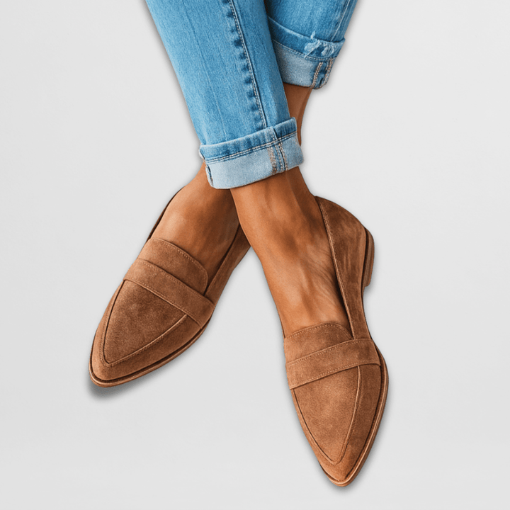 Teodora - Soft Suede Loafers