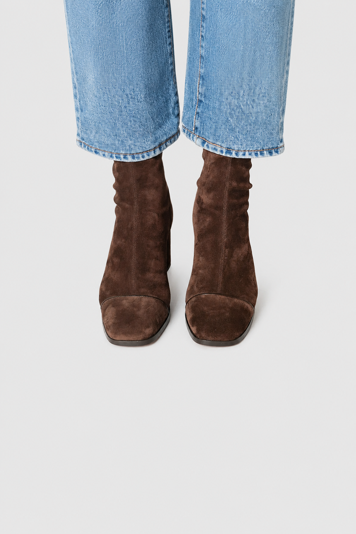 Violet - Square Toe Boots