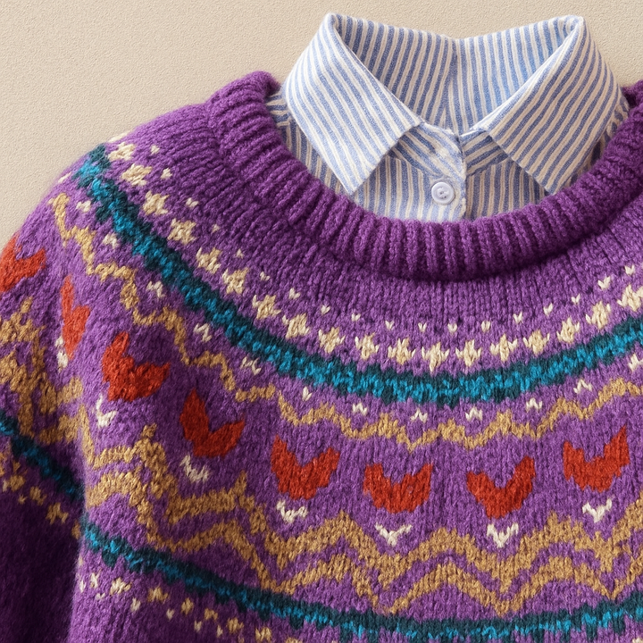Ingrid | Scandinavian Knit Sweater