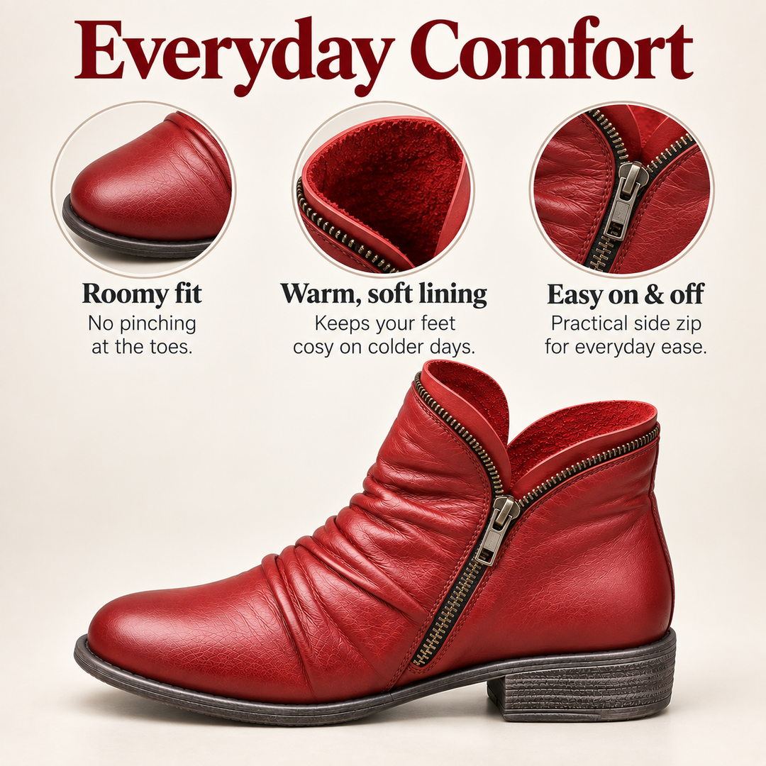 Melinda - Comfy Ankle Boots