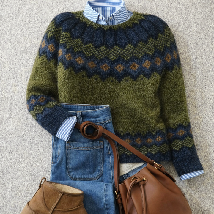 Jessica | Scandinavian Knit Sweater