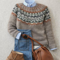 Ashley | Scandinavian Knit Sweater