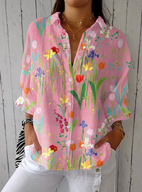 Lynda | Breezy Floral Blouse