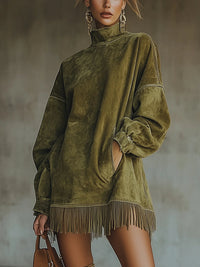 Gabriela | Chic Dress with High Neck