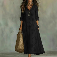 Aldine | Bohemian-Chic Maxi Dress