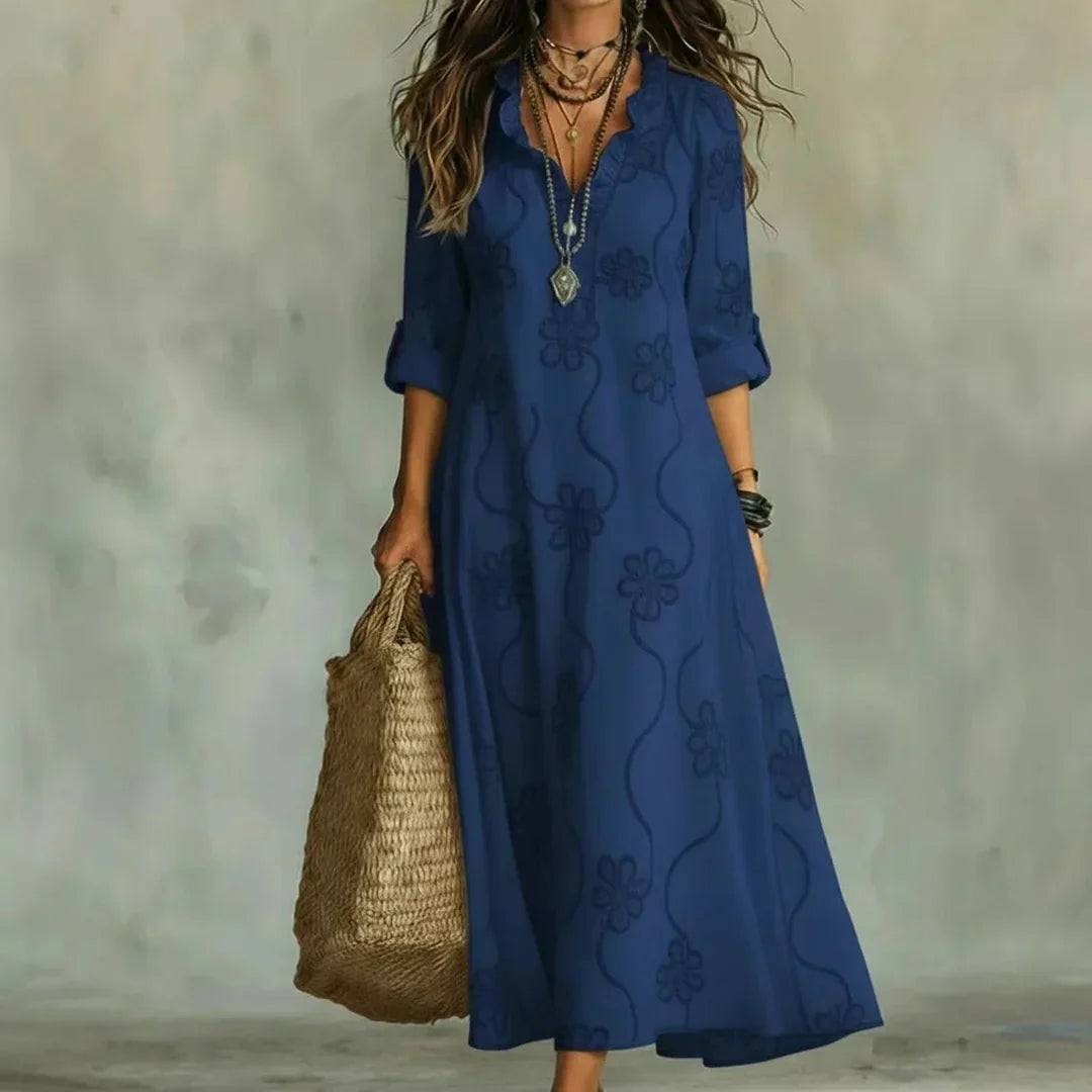 Aldine | Bohemian-Chic Maxi Dress