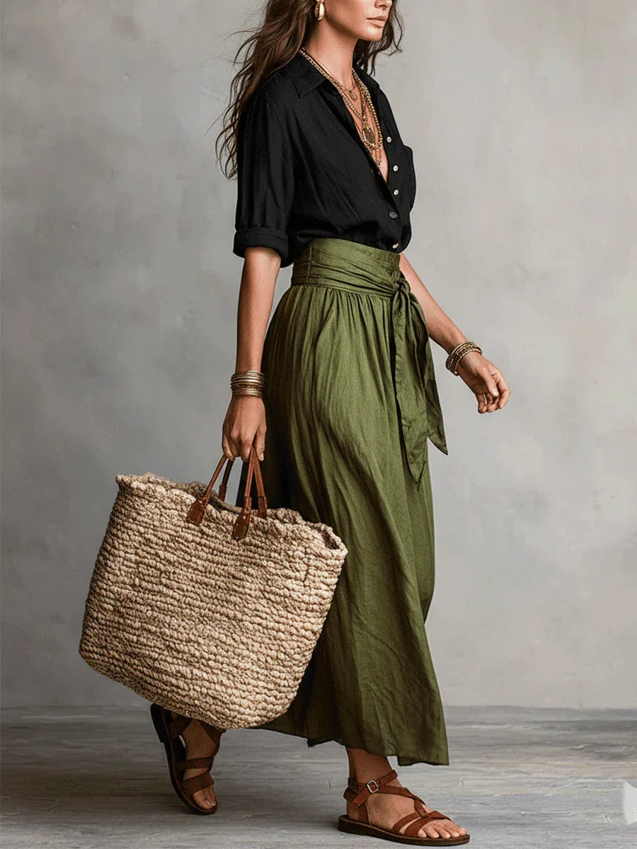 Sage | Bohemian-Chic 2-Piece Set
