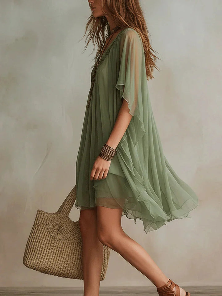 Colleen | Bohemian-Chic Mini Dress