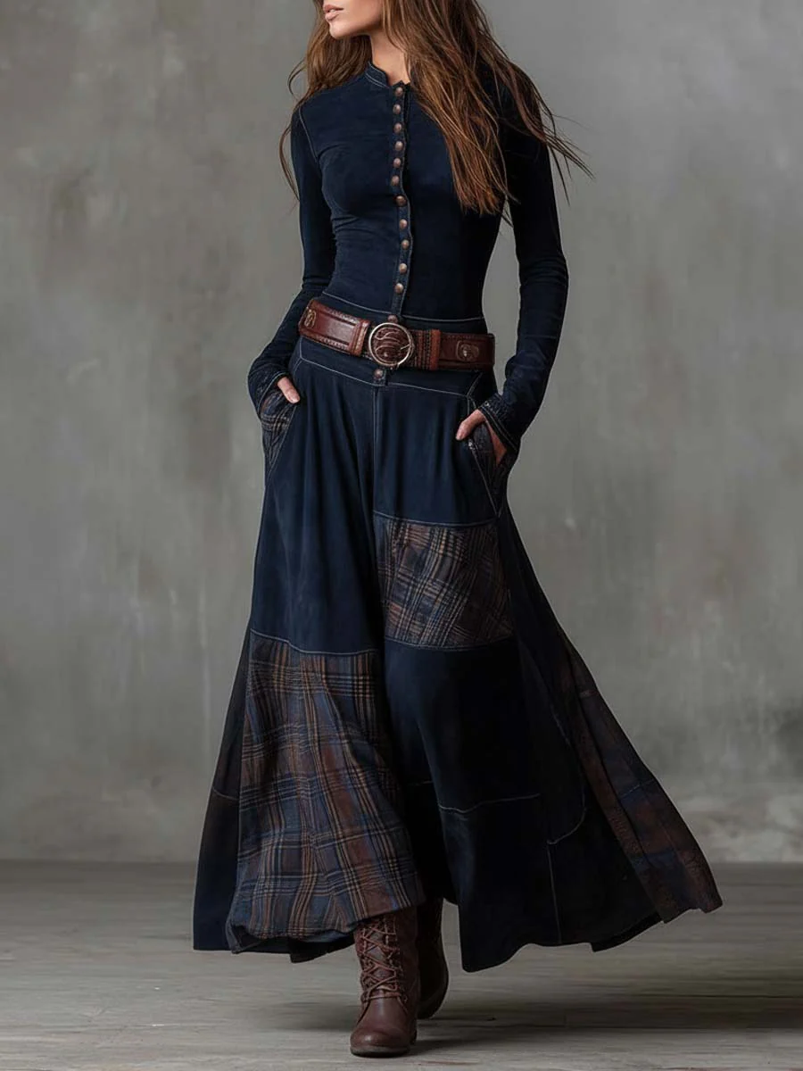 Elisa | Maxi Dress with Belt