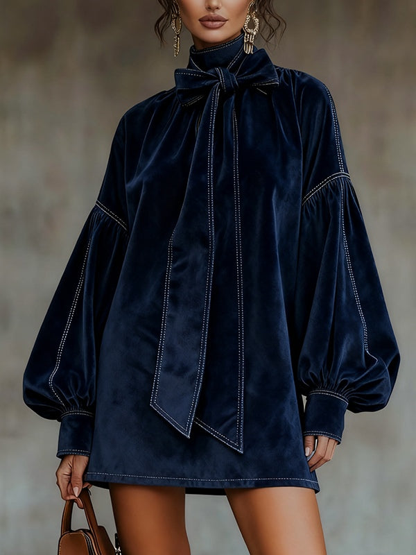 Trinidad | Casual Velvet dress