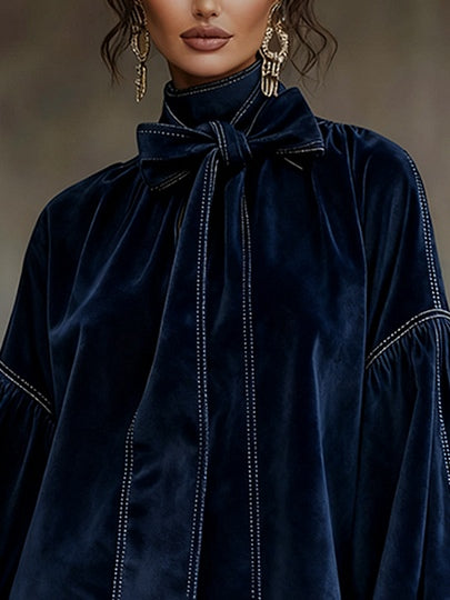Trinidad | Casual Velvet dress
