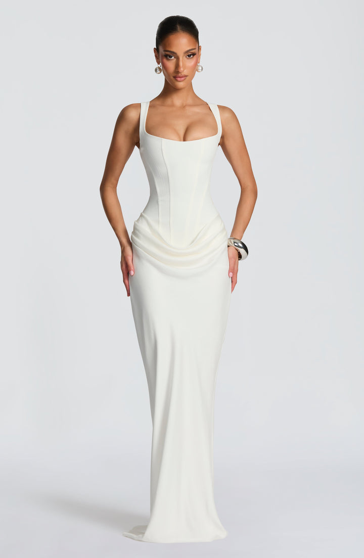 Leonor |  Elegant Maxi Dress