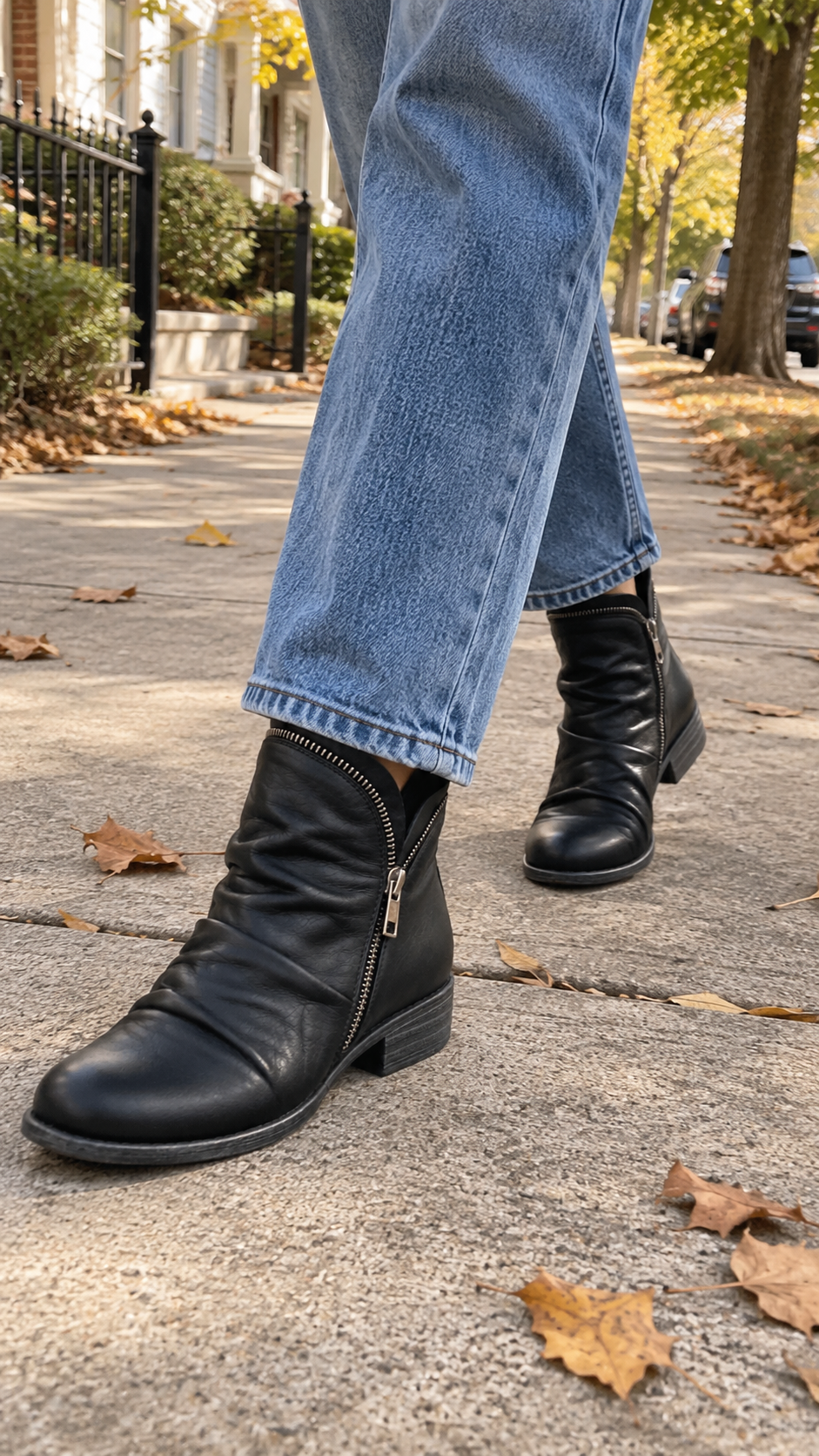 Melinda - Comfy Ankle Boots