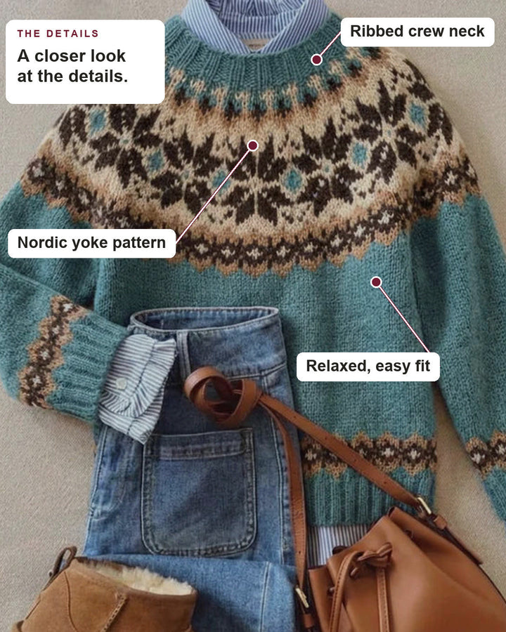 Elsa | Scandinavian Knit Sweater