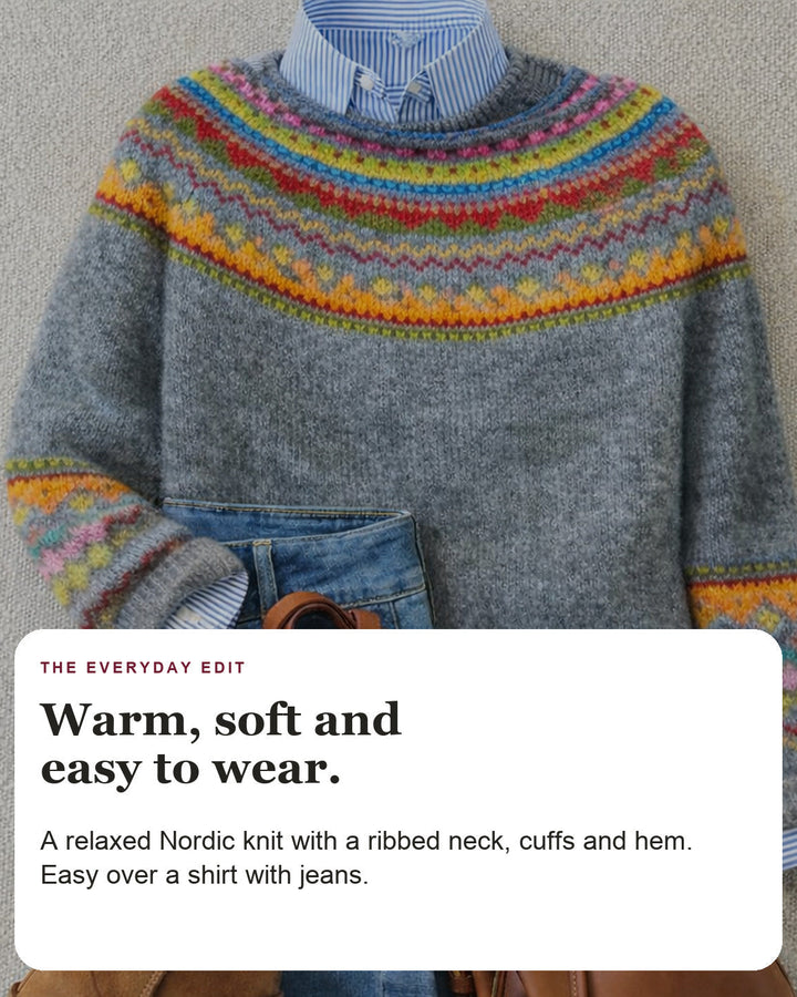 Emily | Scandinavian Knit Sweater