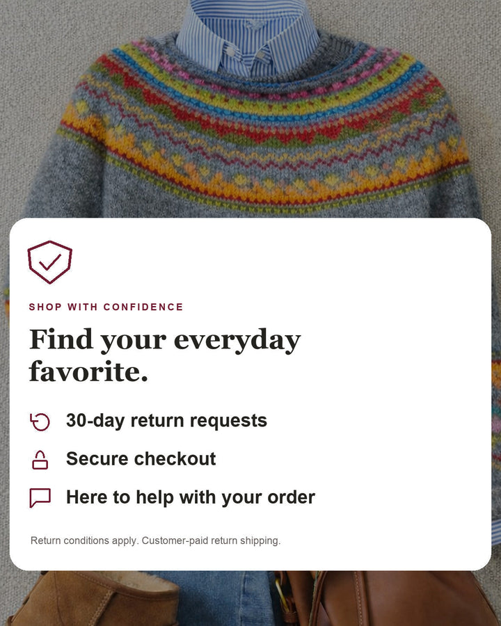 Emily | Scandinavian Knit Sweater
