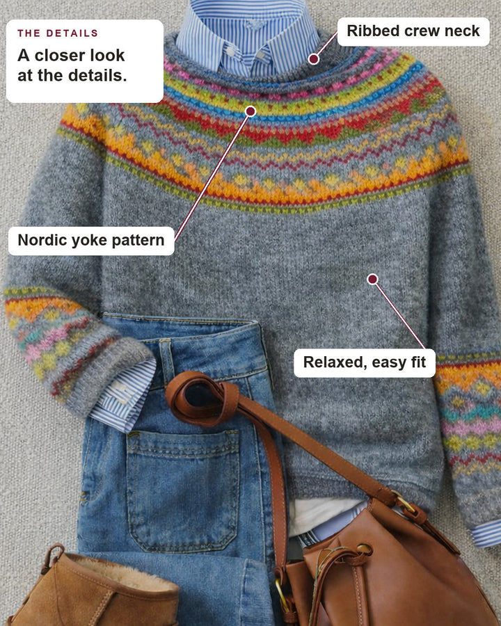 Emily | Scandinavian Knit Sweater