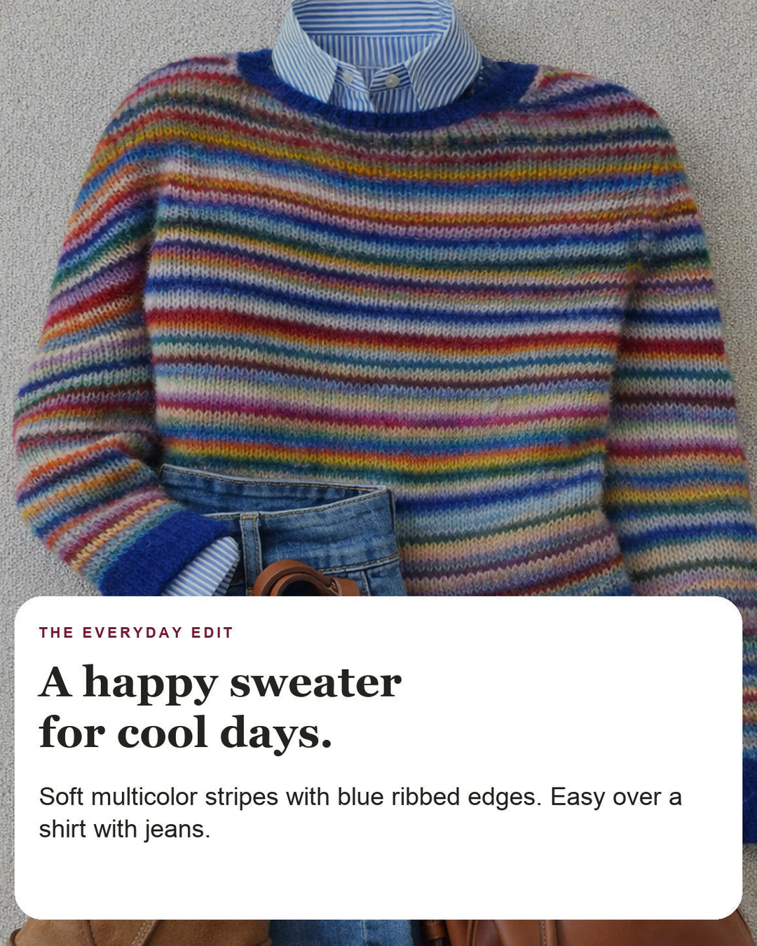 Megan | Scandinavian Knit Sweater