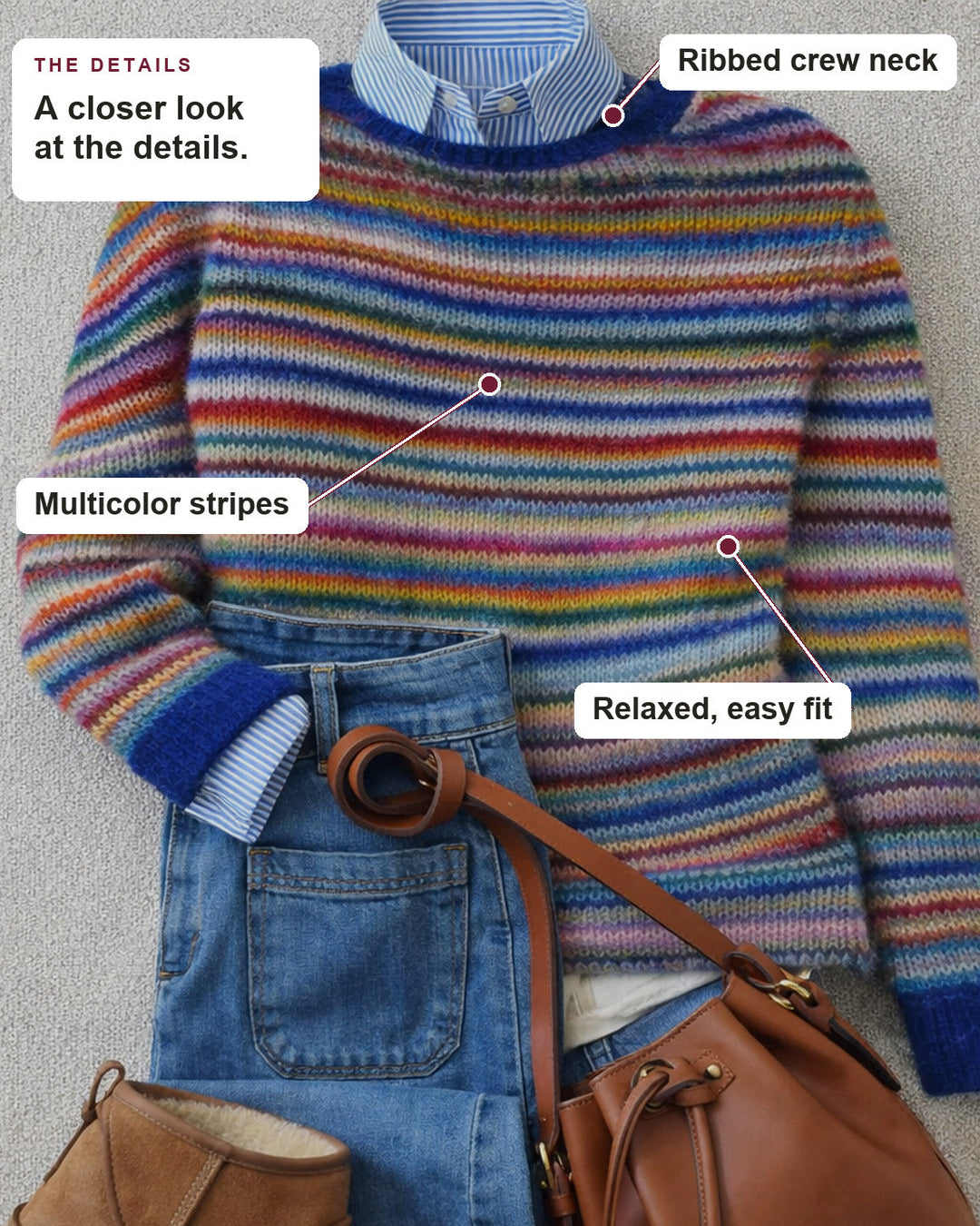 Megan | Scandinavian Knit Sweater