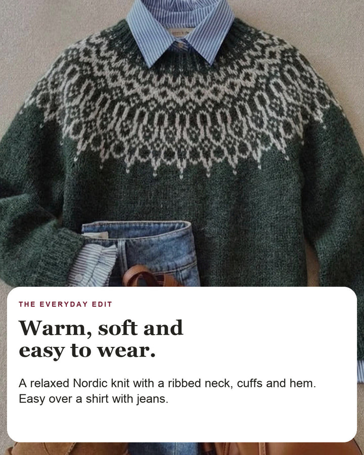 Sigrid | Scandinavian Knit Sweater