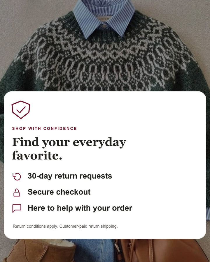 Sigrid | Scandinavian Knit Sweater
