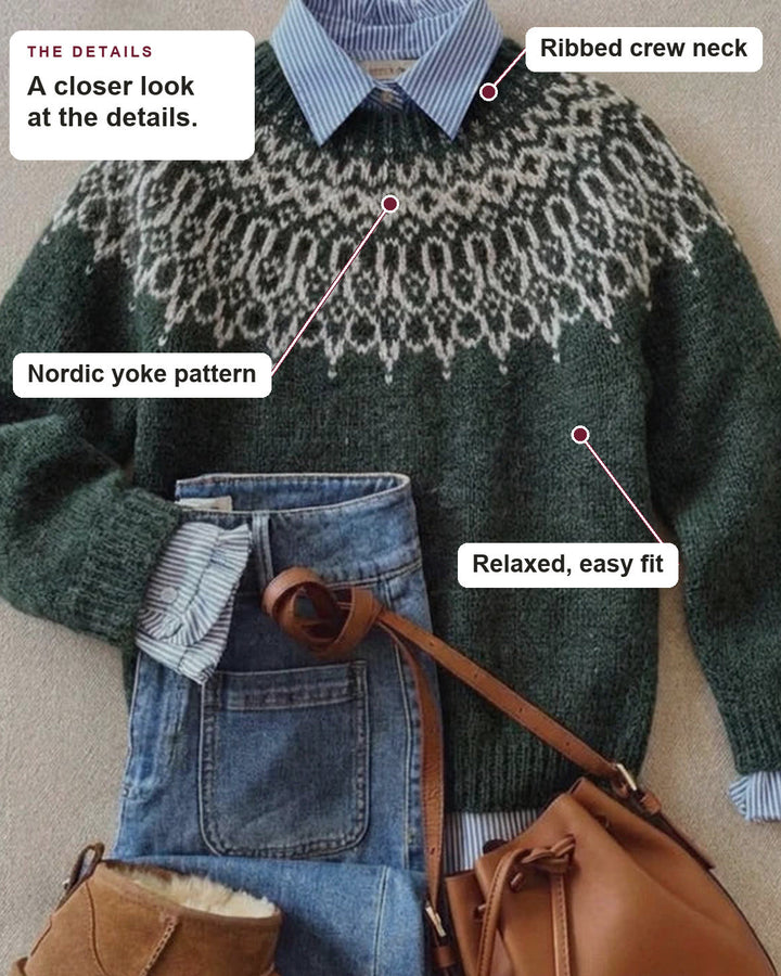 Sigrid | Scandinavian Knit Sweater