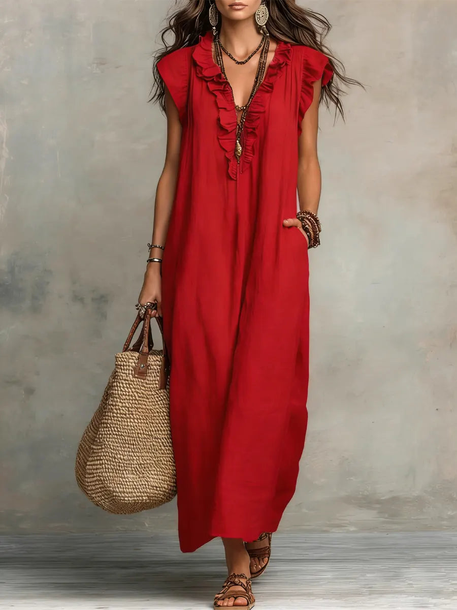 Fiona | Bohemian Maxi Dress