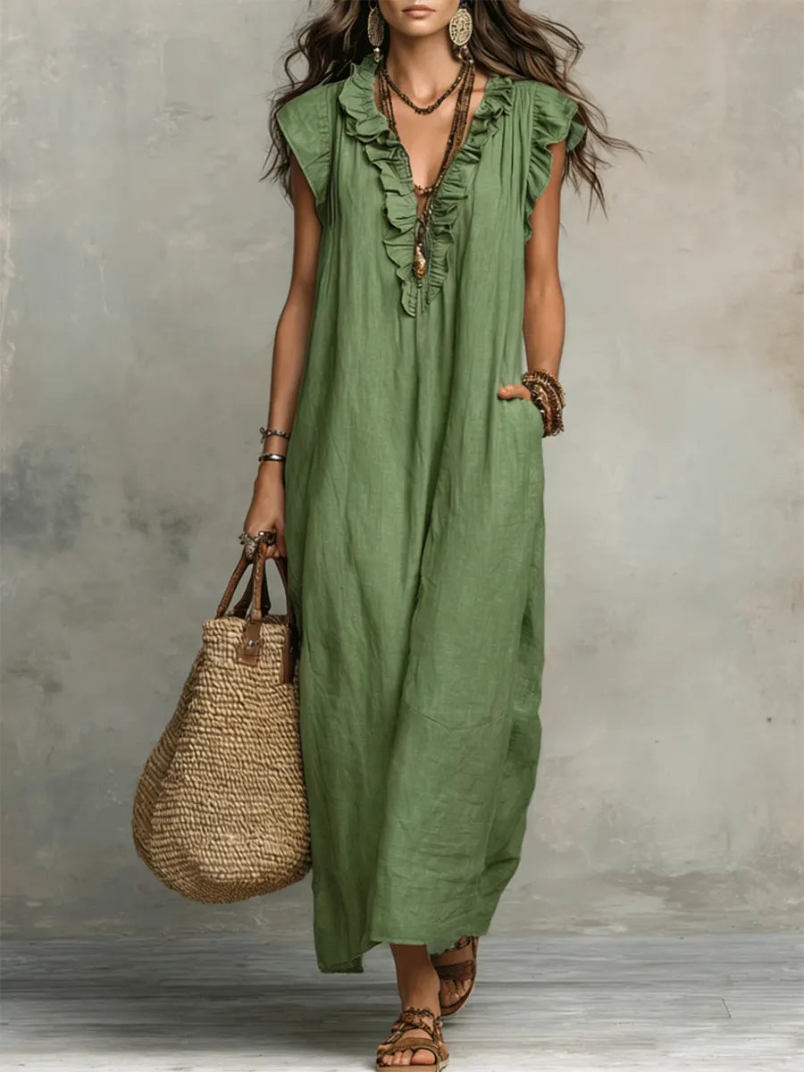 Fiona | Bohemian Maxi Dress